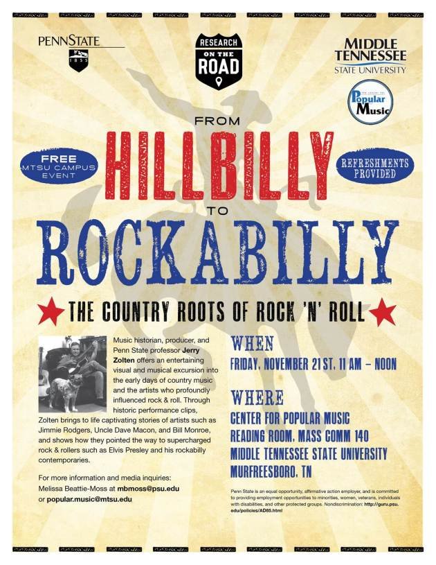 Hillbilly to Rockabilly poster