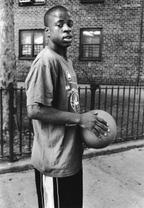 Stein youth with basketball